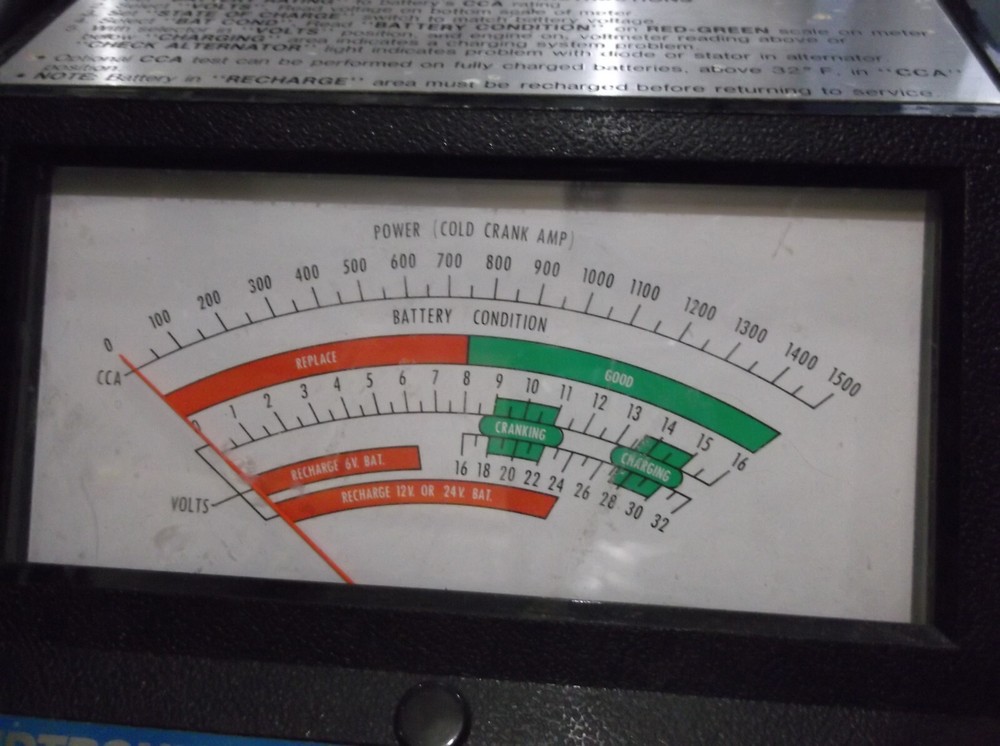 MIDTRONICS OC612A BATTERY TESTER (SS5)