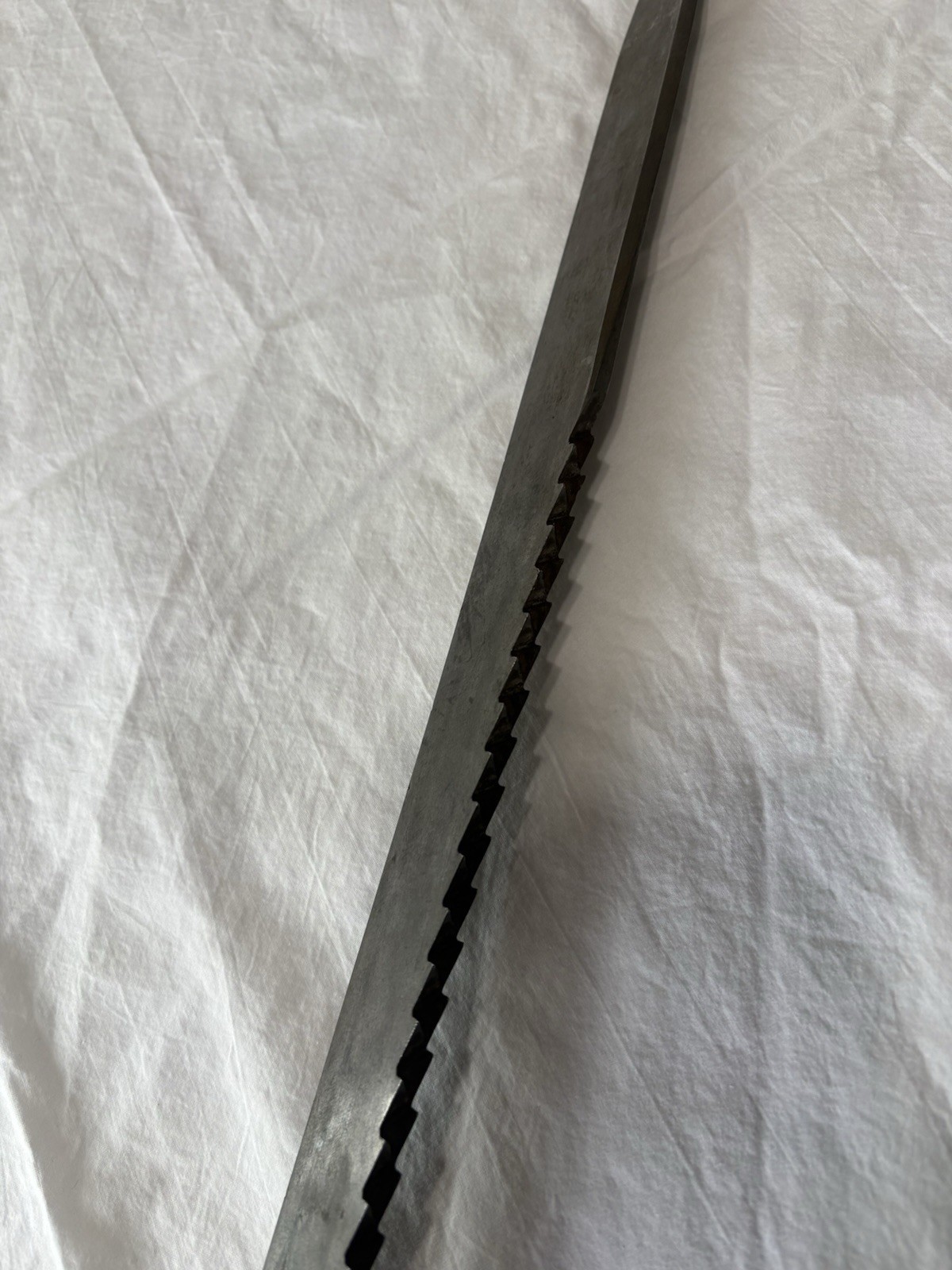 Swiss Vetterli Neuhausen Saw back Bayonet S.J.C. NEUHAUSEN 24"