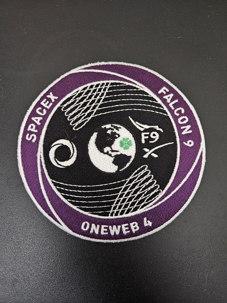 SpaceX One Web-4 Employee Mission Patch