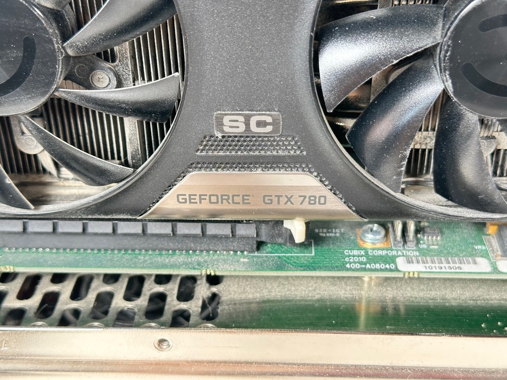 Cubix GPU Xpander w/ x2 GTX-760 Graphics Cards