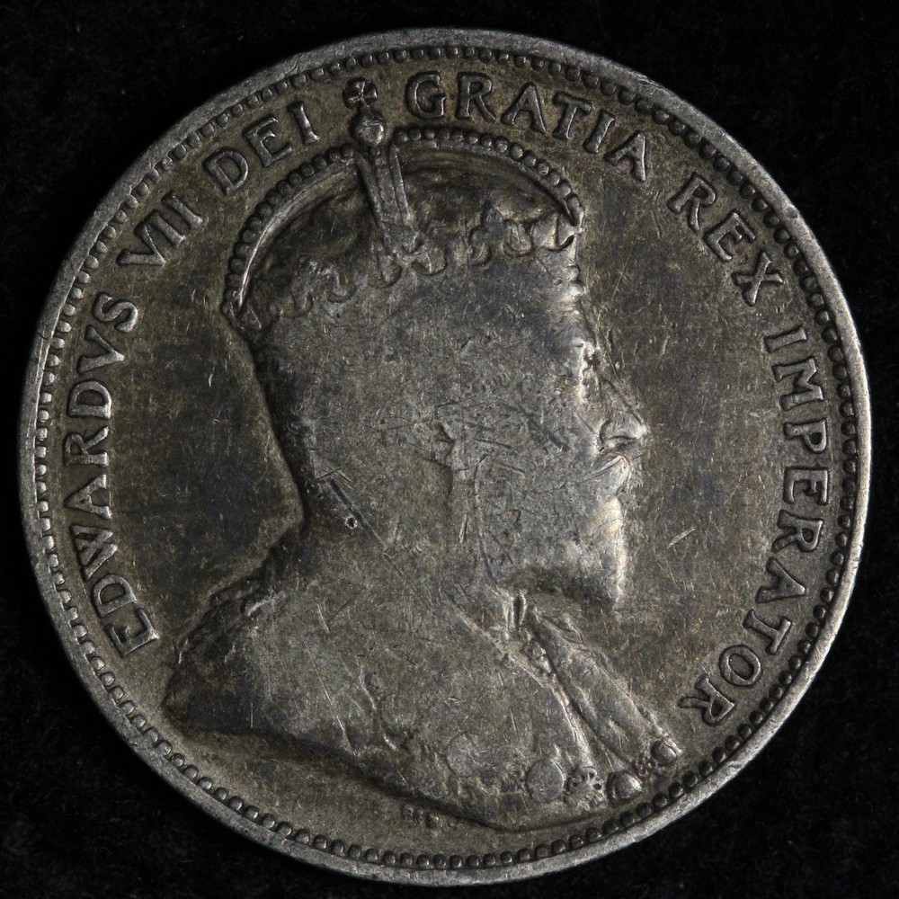 1902 Canada SILVER Twenty Five Cents E318 WIJCH