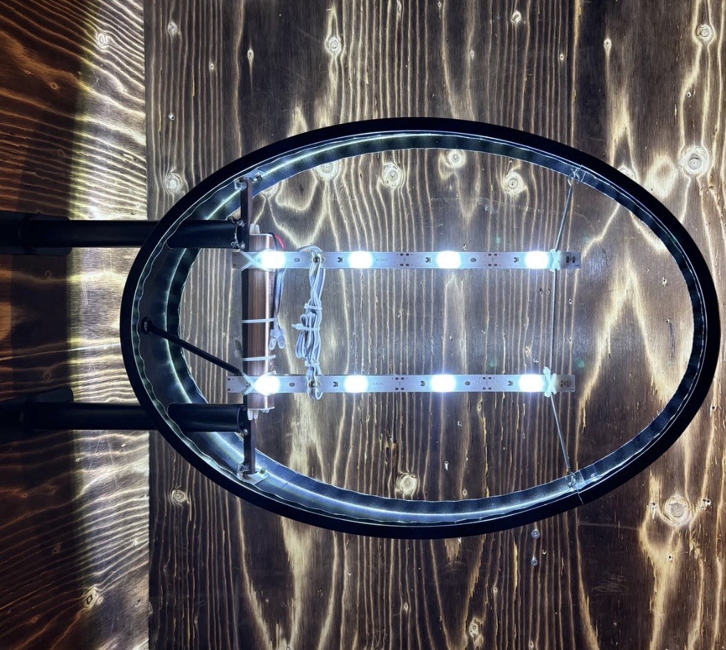 Arctic Cat 25" Two Sided Fixed Flange Sign With High Intensity LED Lighting