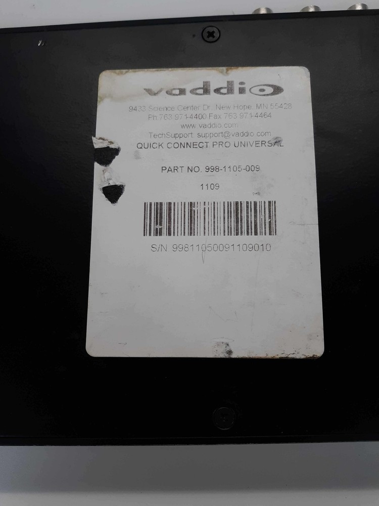 Vaddio 998-1105-009 Quick Connect PRO Universal Interface