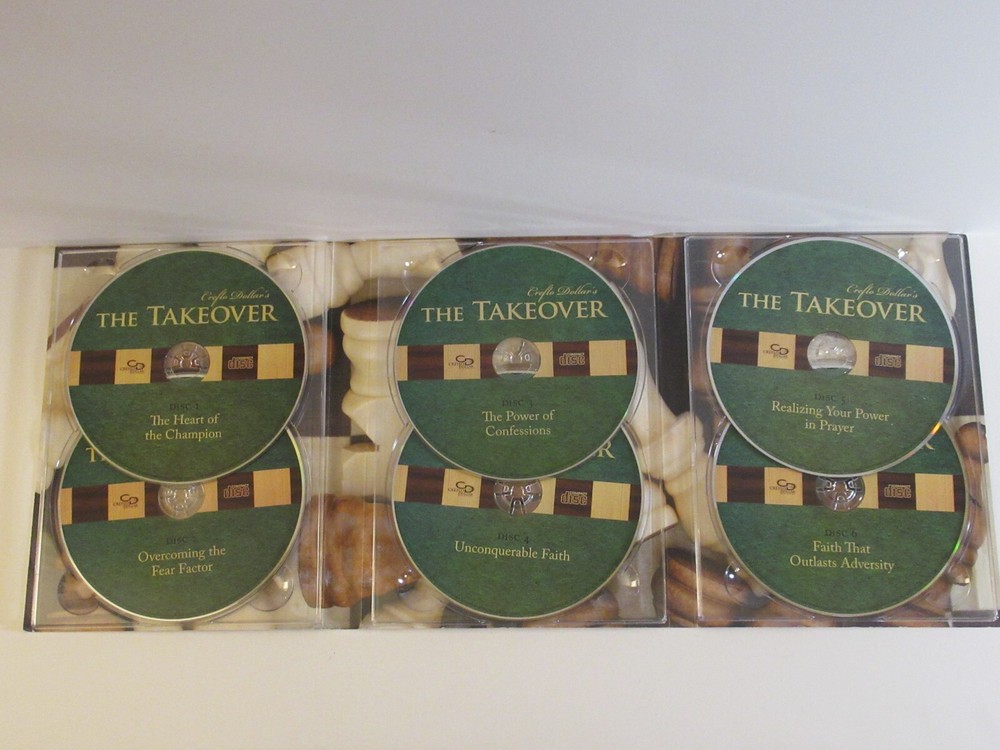 Creflo Dollar - The Takeover - 6 CD Disc Set