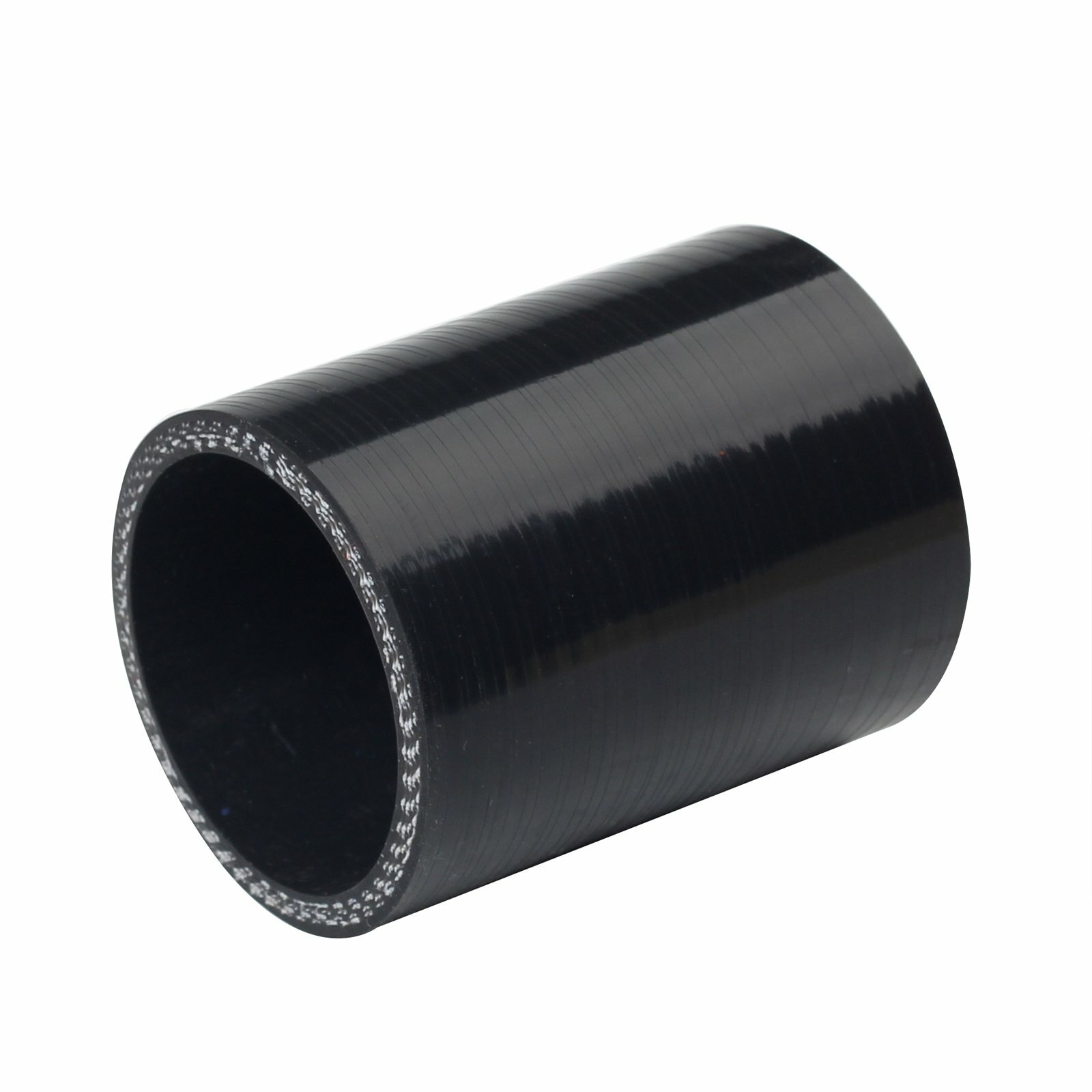 3" to 3" Silicone Straight Coupler Hose Turbo, Black 76mm Intercooler