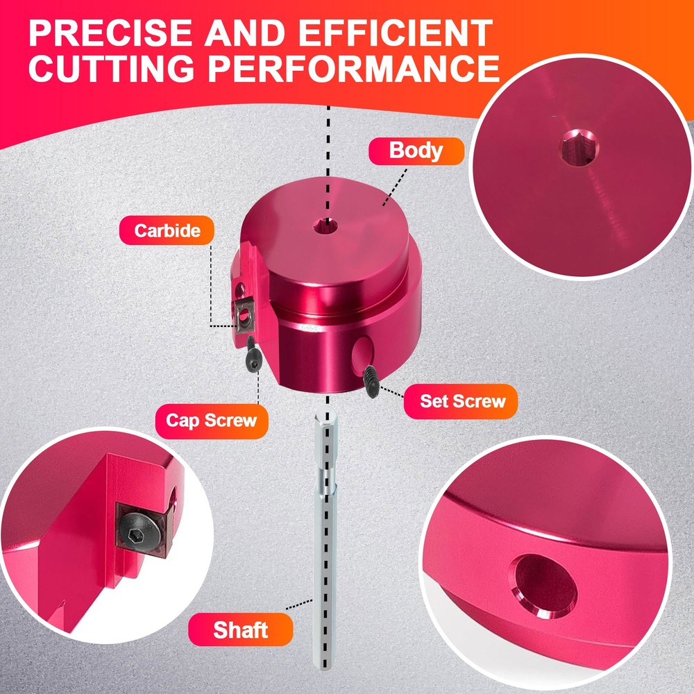 Plastic Pipe Fitting Reamer Plumbing Tool for SCH40 PVC ABS CPVC Socket Saver