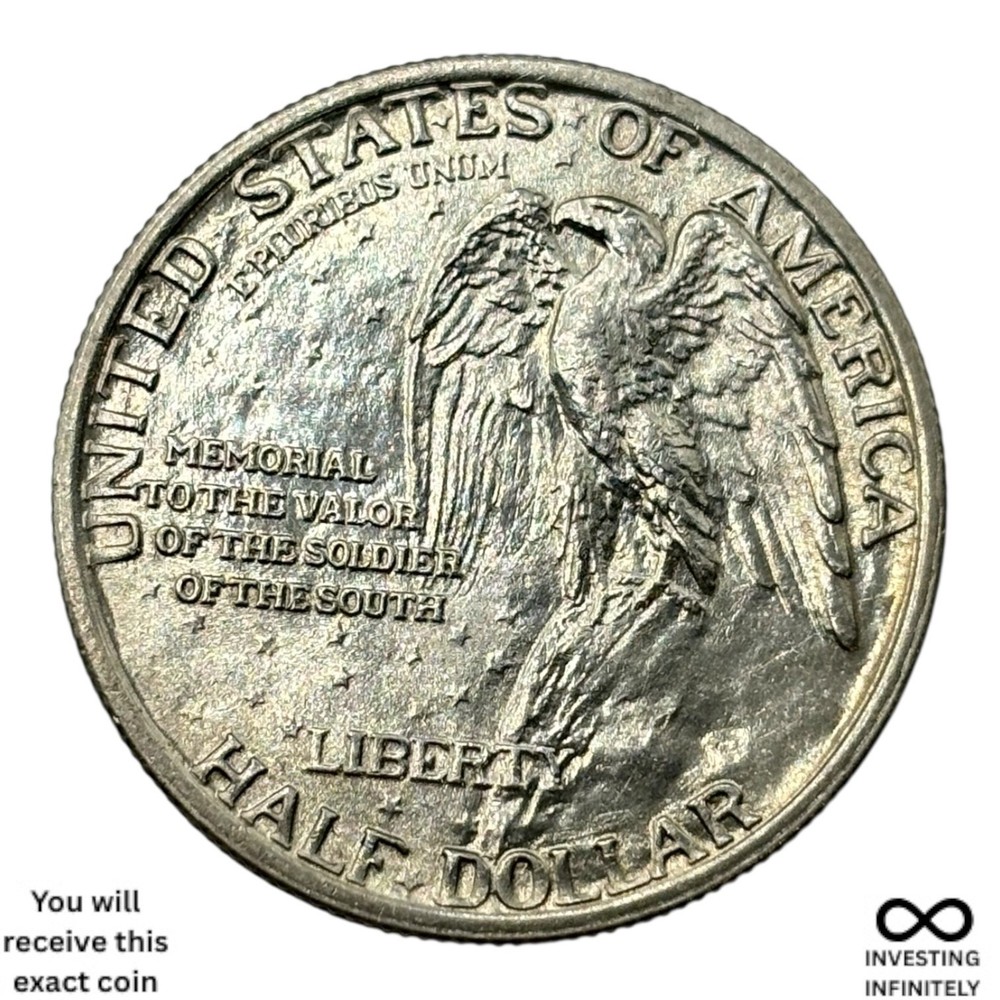 1925 AU Stone Mountain Commemorative Half X-1314
