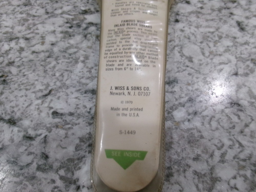 Polyester Shears, Vintage, USA