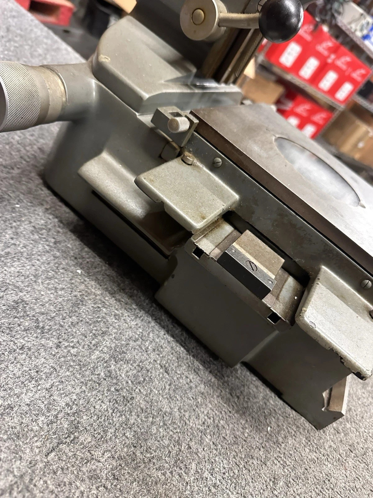 Ernst Leitz Wetzlar 447089 447364 Toolmaker's Microscope Geo Scherr