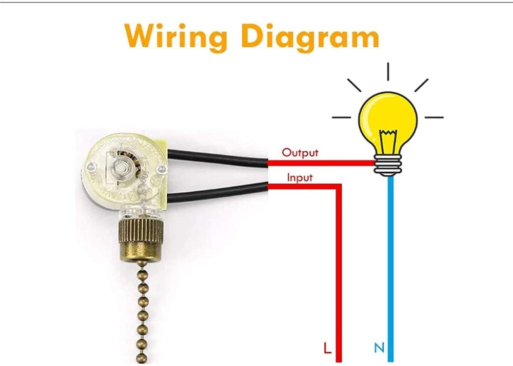 Ceiling Fan Light Switch Zing Ear Pull Chain ZE-109 1, Bronze