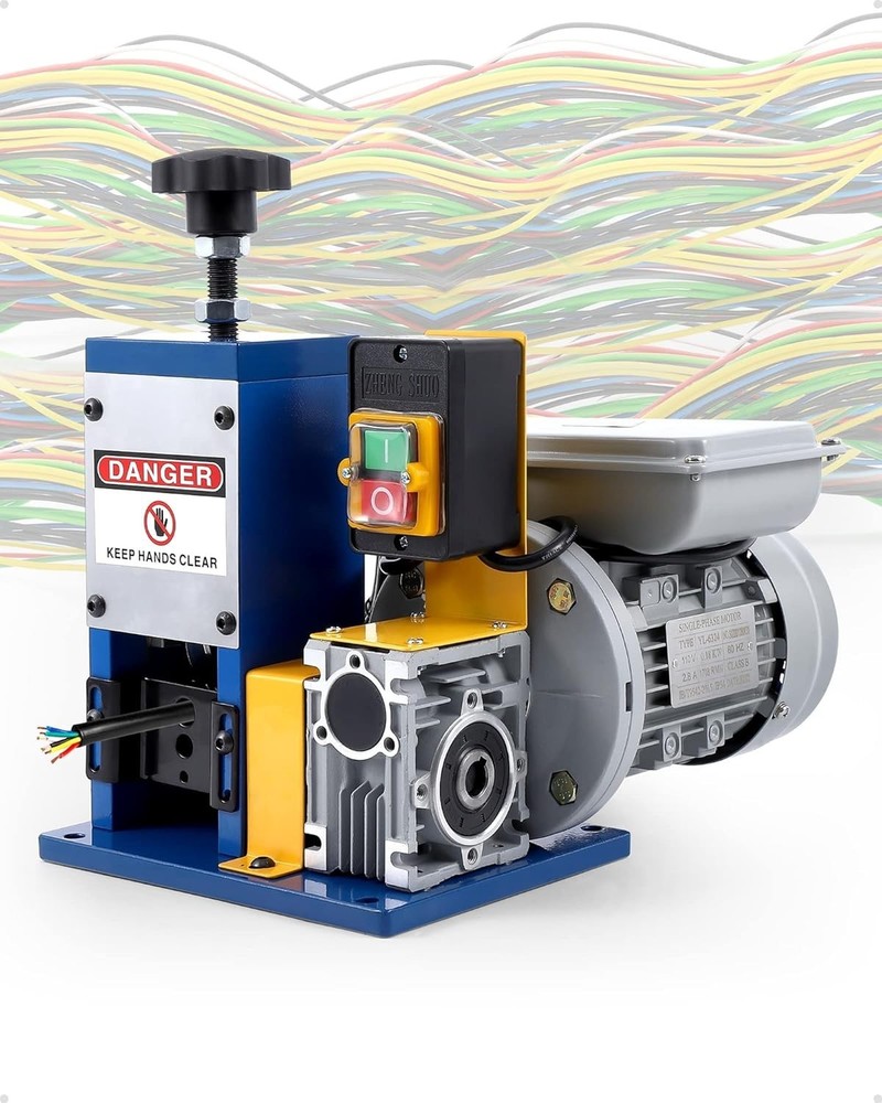 Automatic Wire Stripping Machine for 0.06" -0.98",[High Precision] Wire Strip...