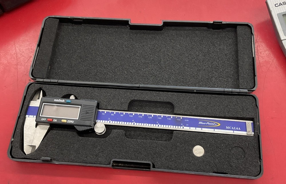 Electronic Digital Display Caliper MCAL6A Blue-Point