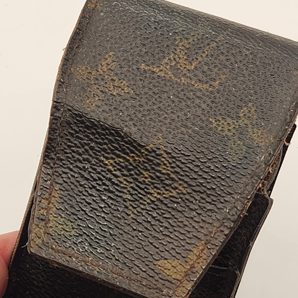 Louis Vuitton Monogram Cigarette Case Brown