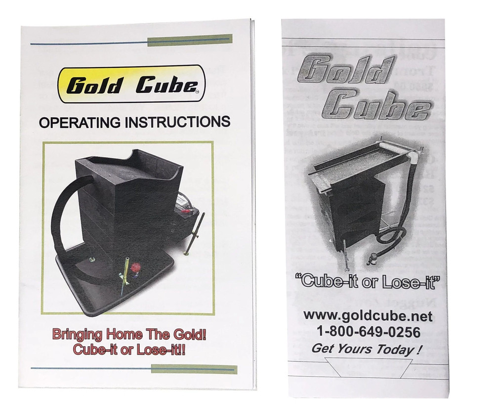 Gold Cube 3 Stack "Solo" - No Pump, Stand, or Hose with Prospecting Accessories