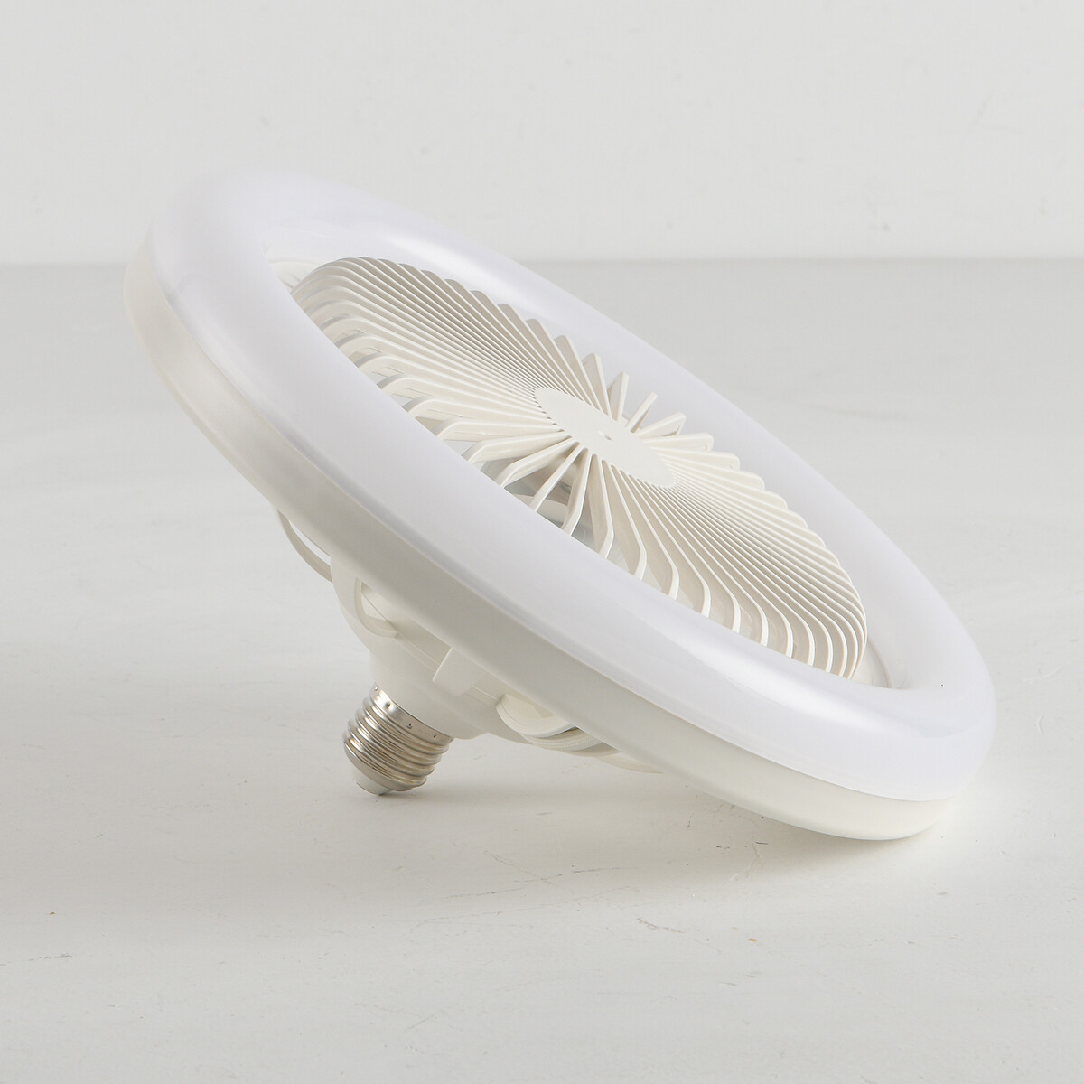 Mini Ceiling Fan with Lights,Socket Fan Light 10" Light Bulb Fan,3 Speeds