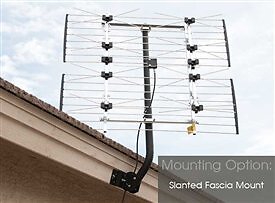 Channel Master CM-3090 Telescoping Universal Antenna Mast Pole Adjustable Roo...