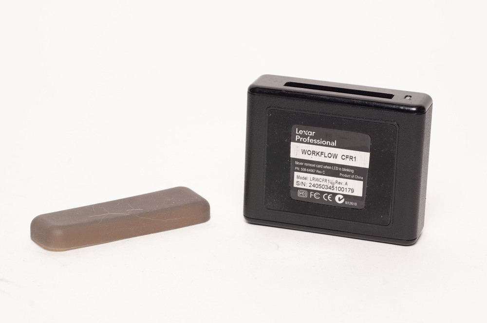Exc Lexar Prof Workflow HR1 Hub USB 3.0 with CFR1 compact flash reader tested
