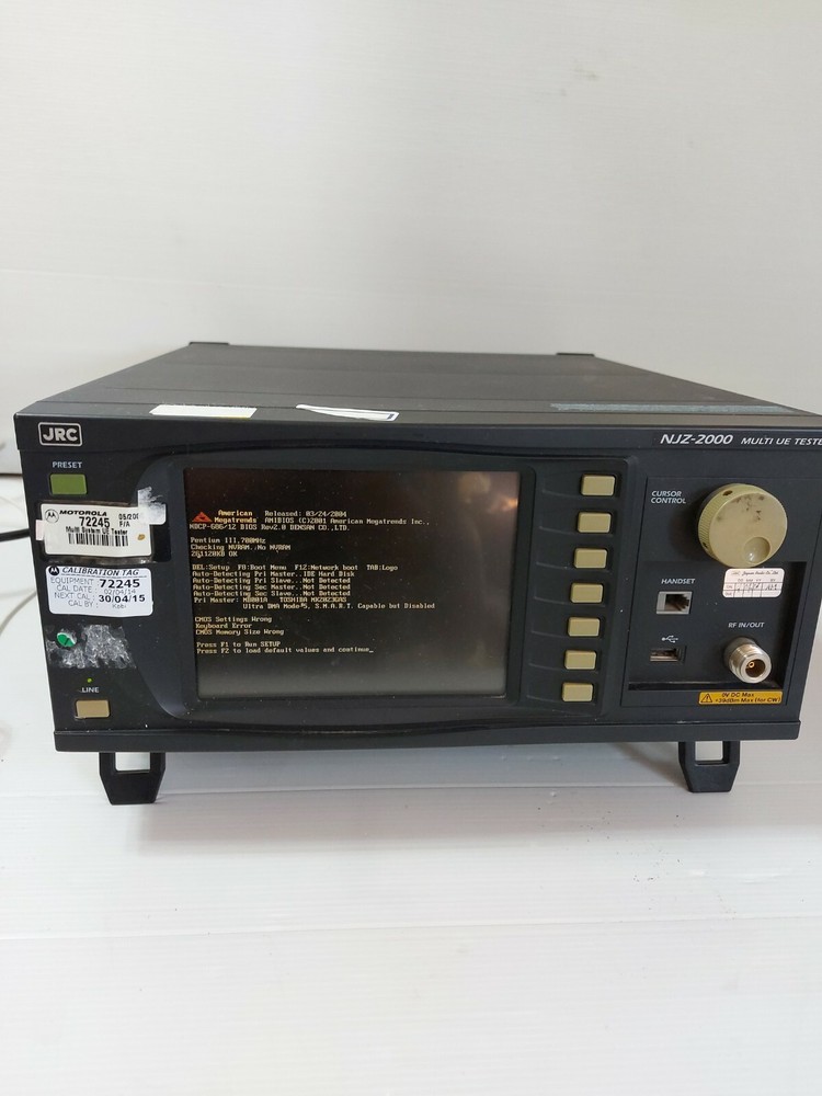 JRC NJZ2000 Radio Communication Analyzer