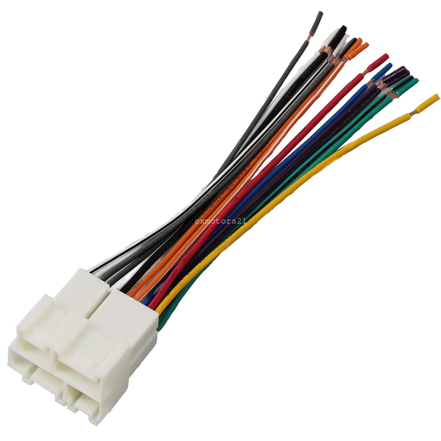 For GMC Sierra Truck 1988-02 Factory Stereo to Aftermarket Radio Install Harness