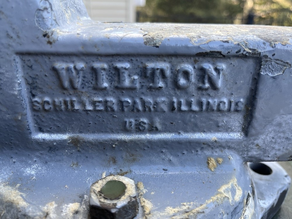 Vintage Wilton Bench Vise 4" Jaws