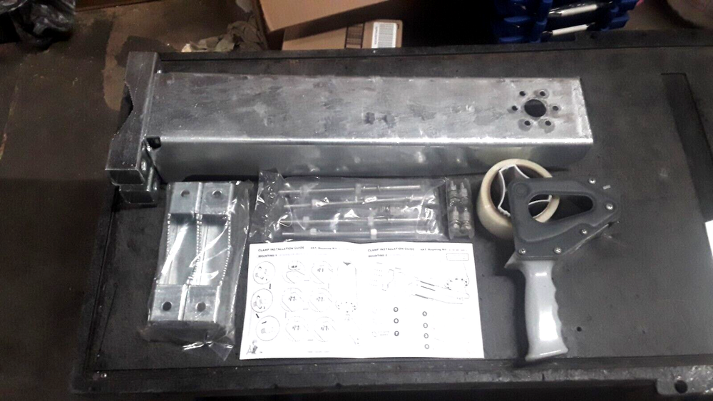 ACOM-MK-SIDE-L Pole Mount Bracket Antenna Mounting Kit w/ Installation Guide