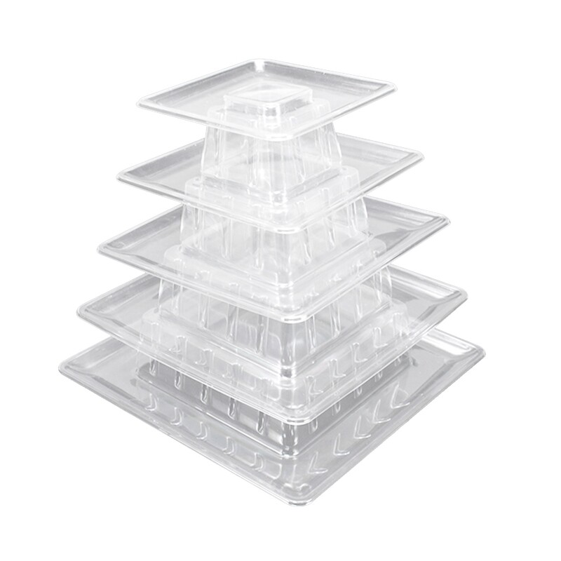5-layer/9-layer Macarons Display Tower Plastic Macaron Tower Stand Cake Stand