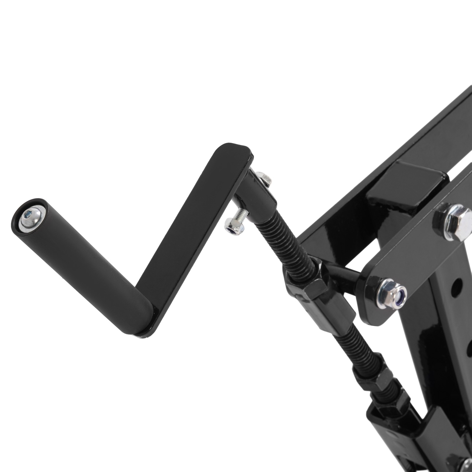 Adjustable 3 Point Landscape Rake + 1 Point Hitch Lift for Tractor Soil Lawn ATV