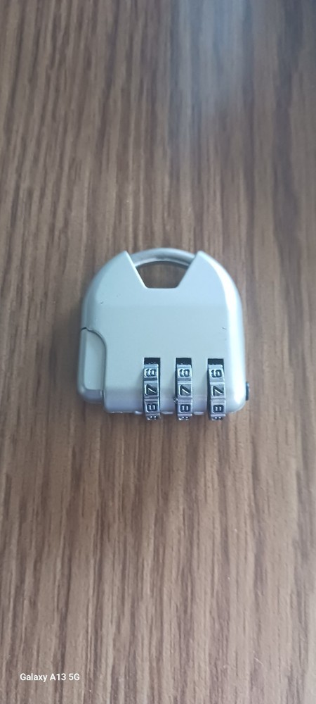 Luggage Combination Zipper Lock