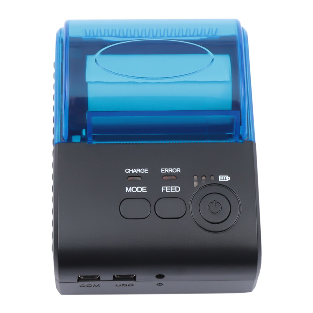 Portable Bluetooth Thermal Label Printer 90mm/S Wireless POS Receipt Handheld