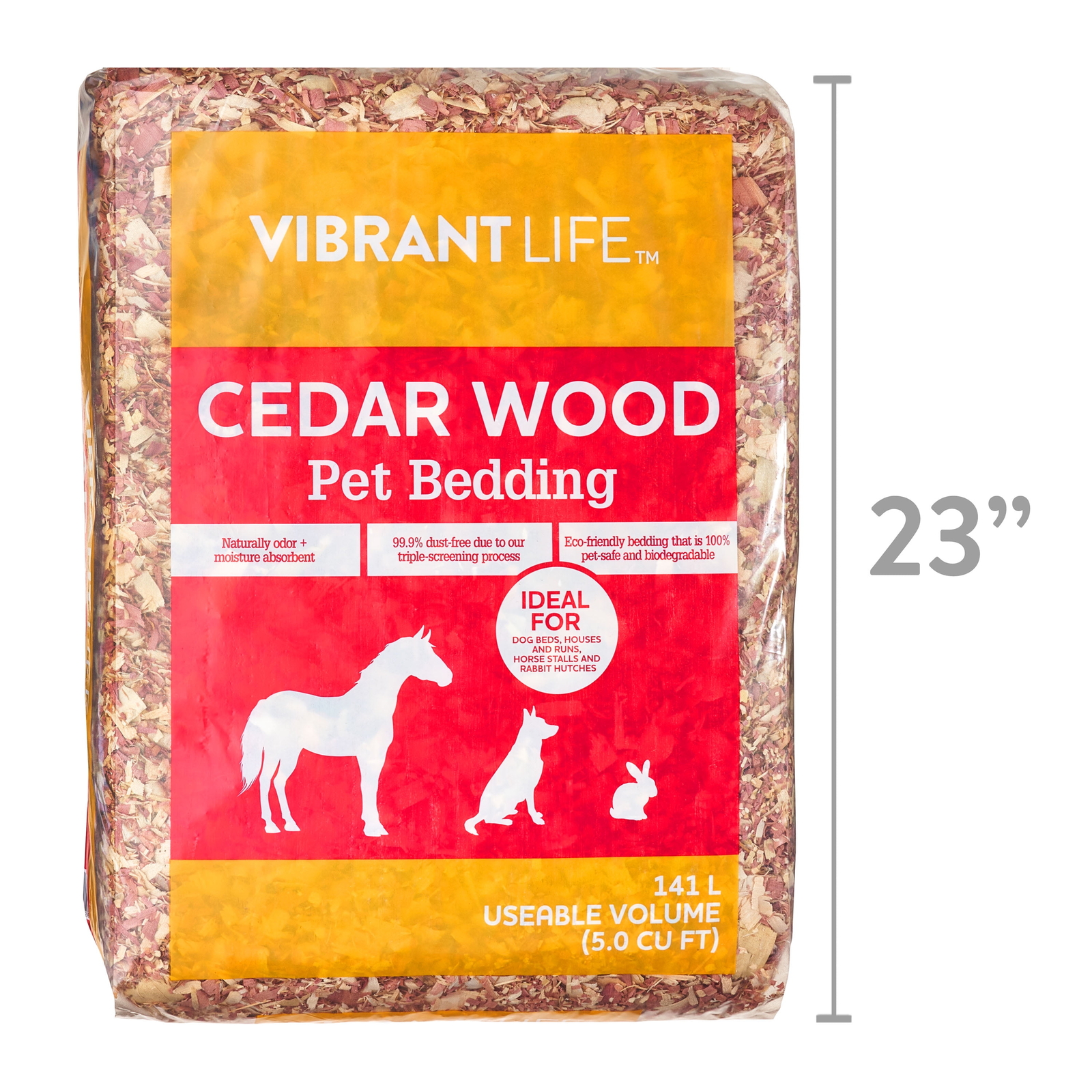 new，(2 pack) Cedar Pet Bedding, 141 L