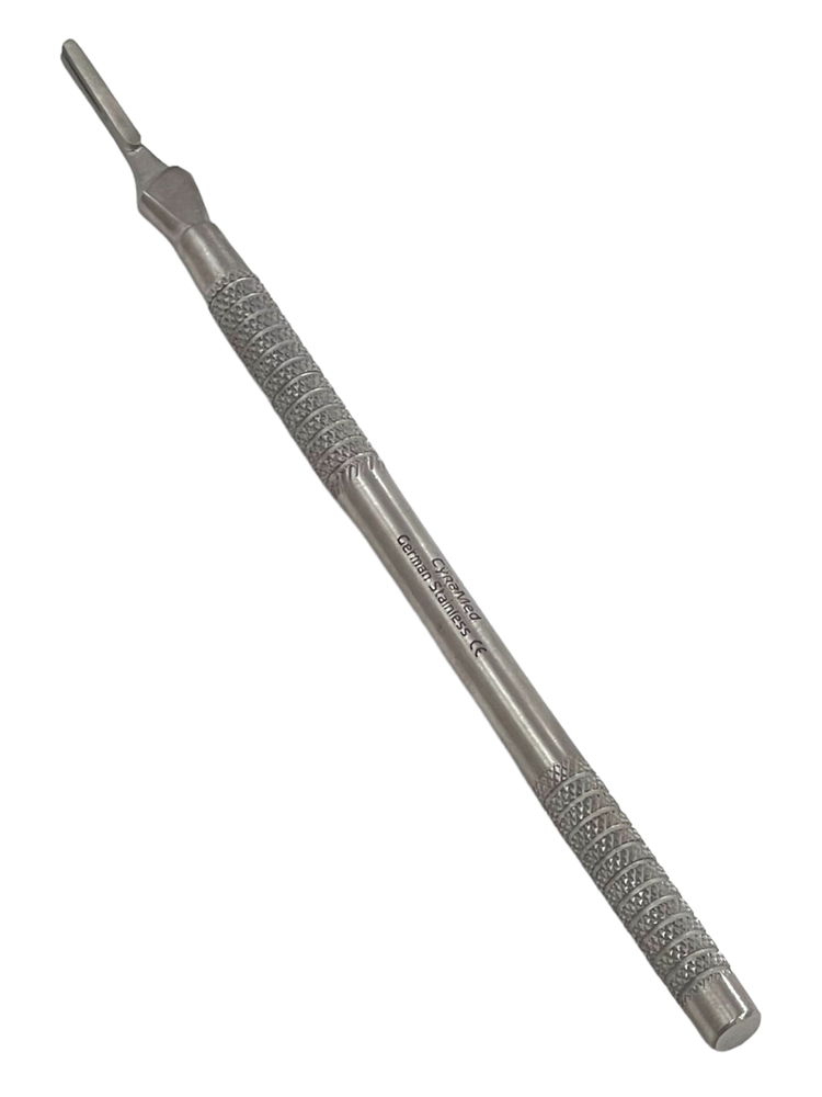 Premium Scalpel Handle #3 + #4 + Handle #3 with Adjustable 7-Way Head - German