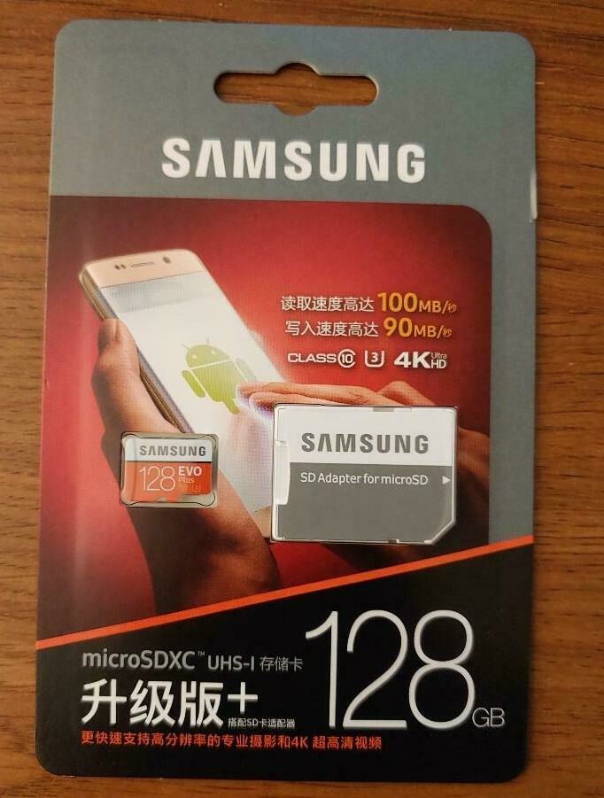 Samsung Evo Plus 64Gb 128GB Micro SD MicroSDXC C10 Memory Card with Adapter