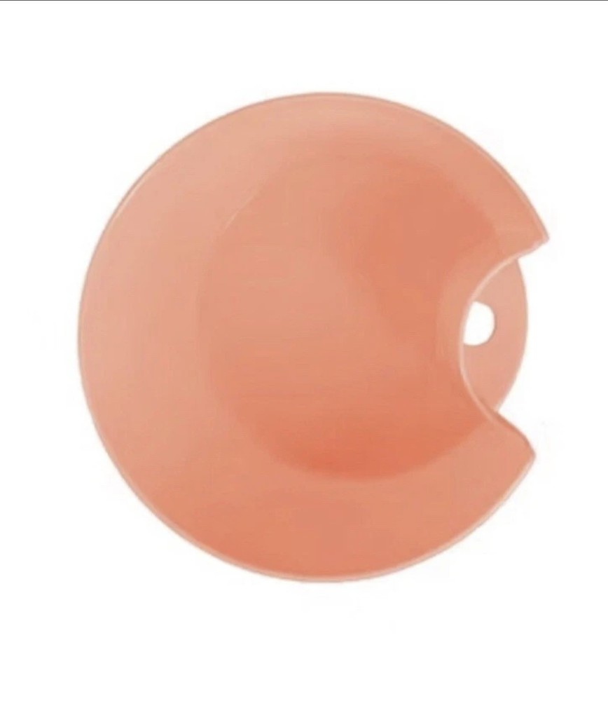 Plastic Pink Tumbler With Handle Solid Color Design