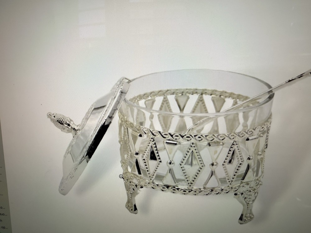 Decorative Silver Plated Dish