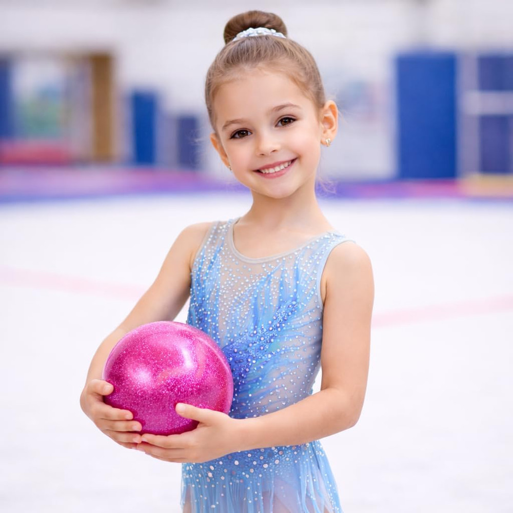 Rhythmic Gymnastic Ball for Dance Practice, Performance, Exercise, Training, Com