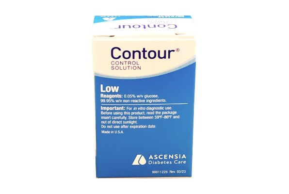 Bayer Contour Control Solution with Blood Glucose Meter System Low 1x2.5ml