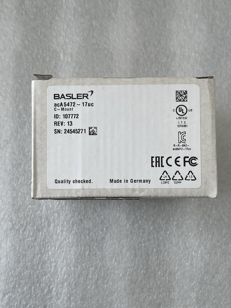 Basler acA5472-17uc USB 3.0 Color Camera
