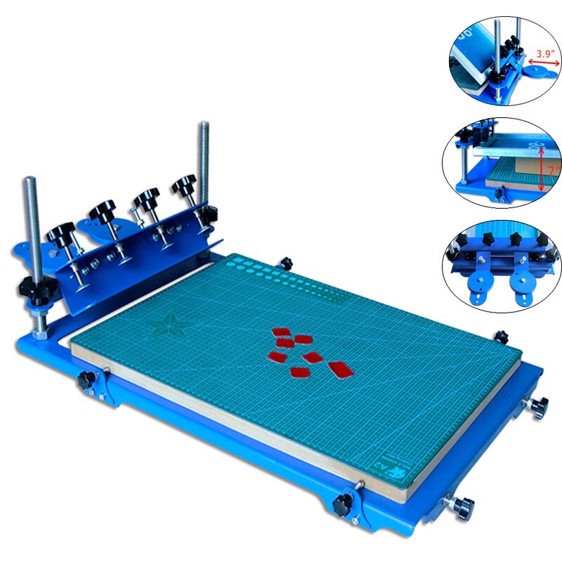 18x24'' Desktop 3 Direction Micro-adjust Screen Printing Machine Screen Printer