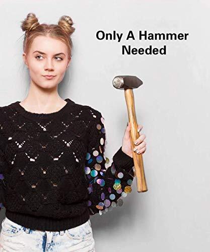 Mount Plus MP-NS400 No Stud Tilt TV Wall | Quick Studless 1 Pack