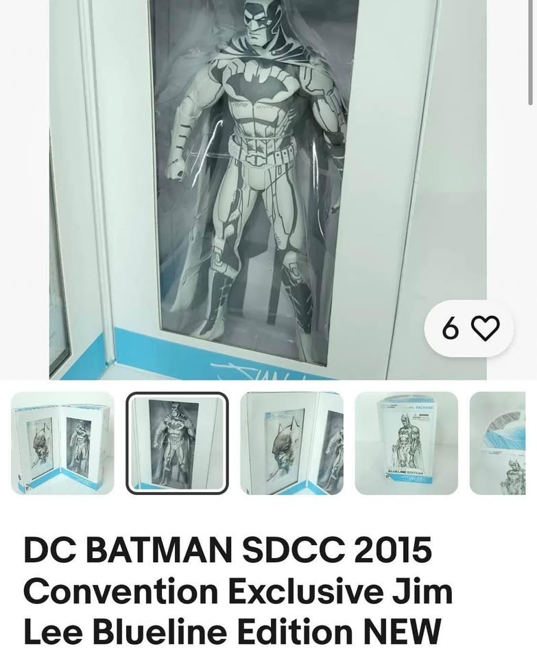 DC Batman SDCC 2015 Convention Exclusive Kim Lee Blueline Edition