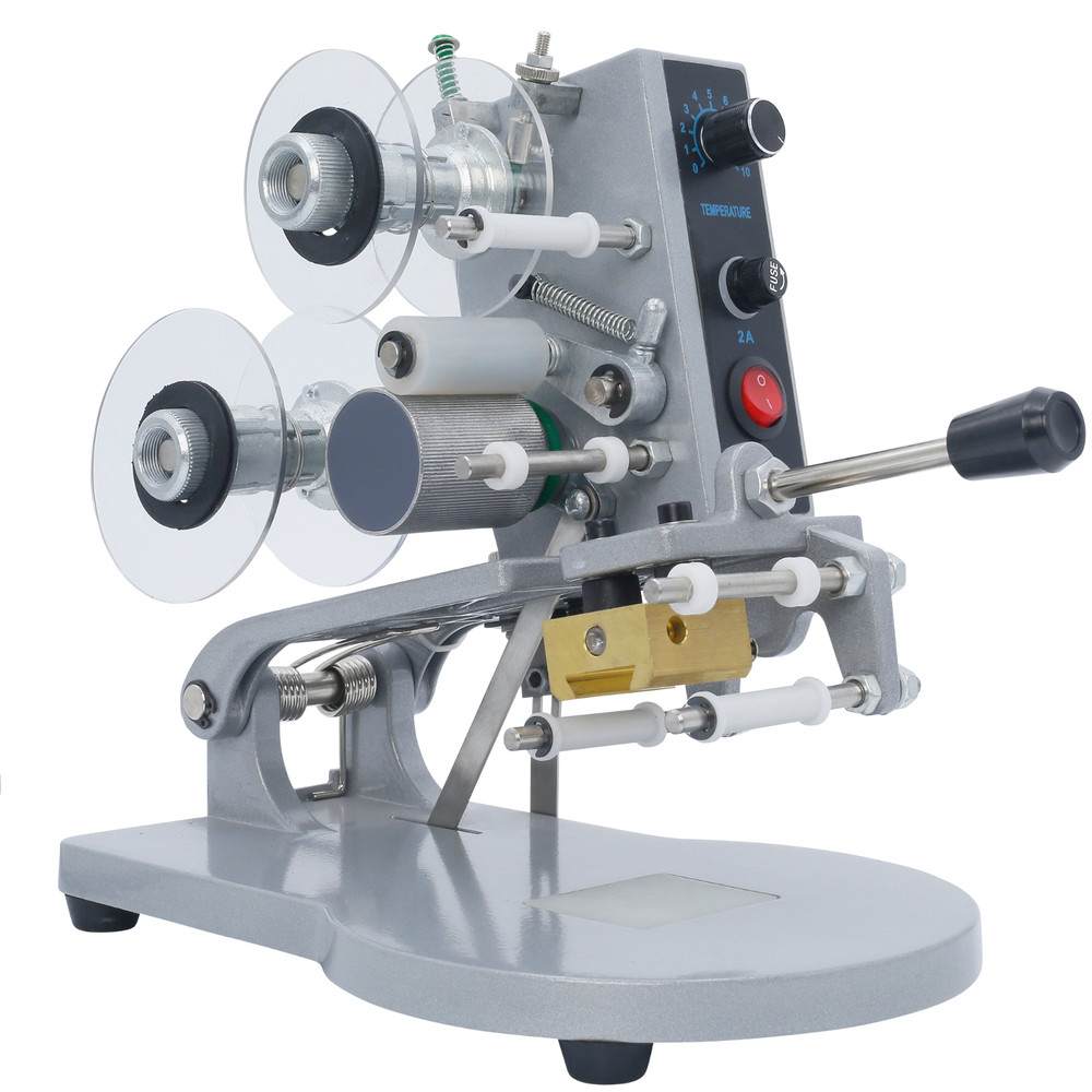 Semi Automatic Hot Foil Stamping Coding Digital Machine Batch Date Code Printer