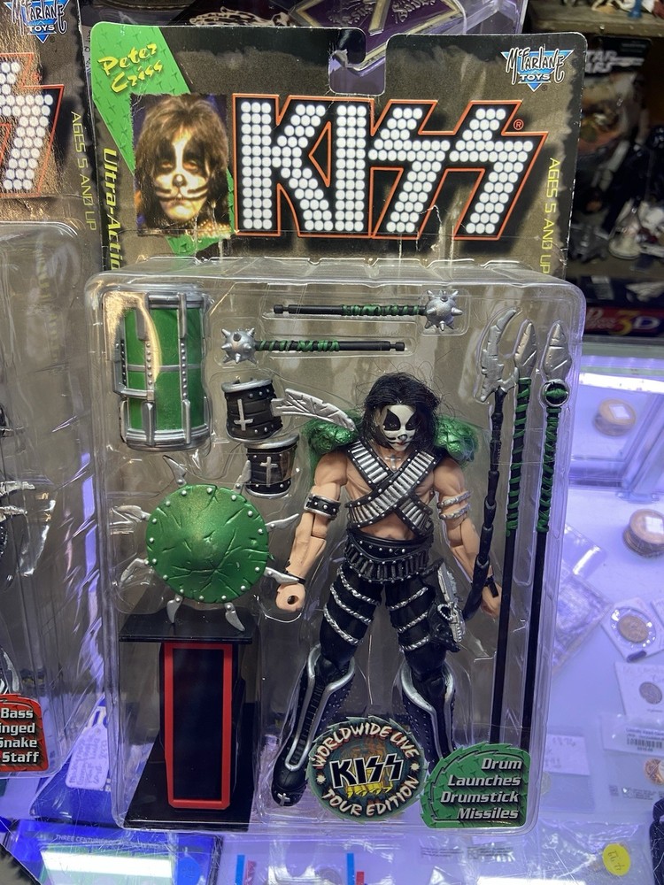 Kiss Action Figures, 4 Pc Set
