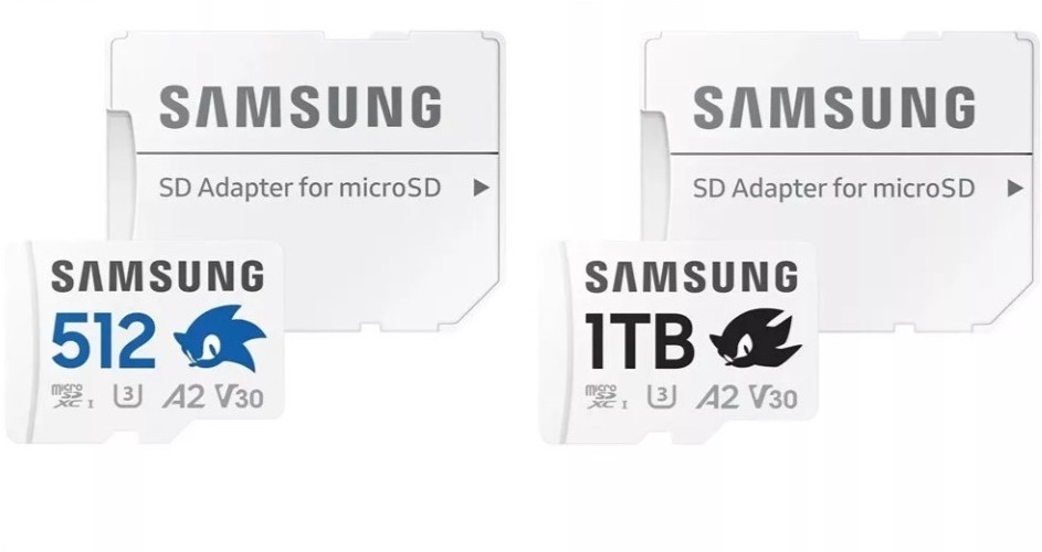 Samsung 512GB 1TB PRO Plus Sonic Edition Micro SD microSDXC Gaming Memory Card