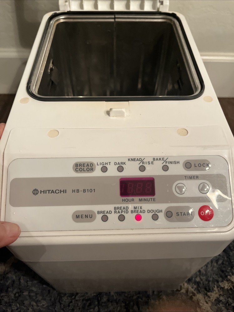 Hitachi Automatic Bread Maker Home Bakery Machine HB-B101...TESTED