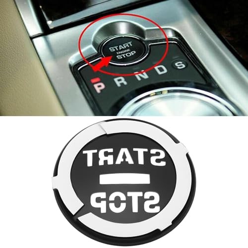 Engine Start Stop Push Button Switch Cover Compatible with Jaguar XF 2008-2015