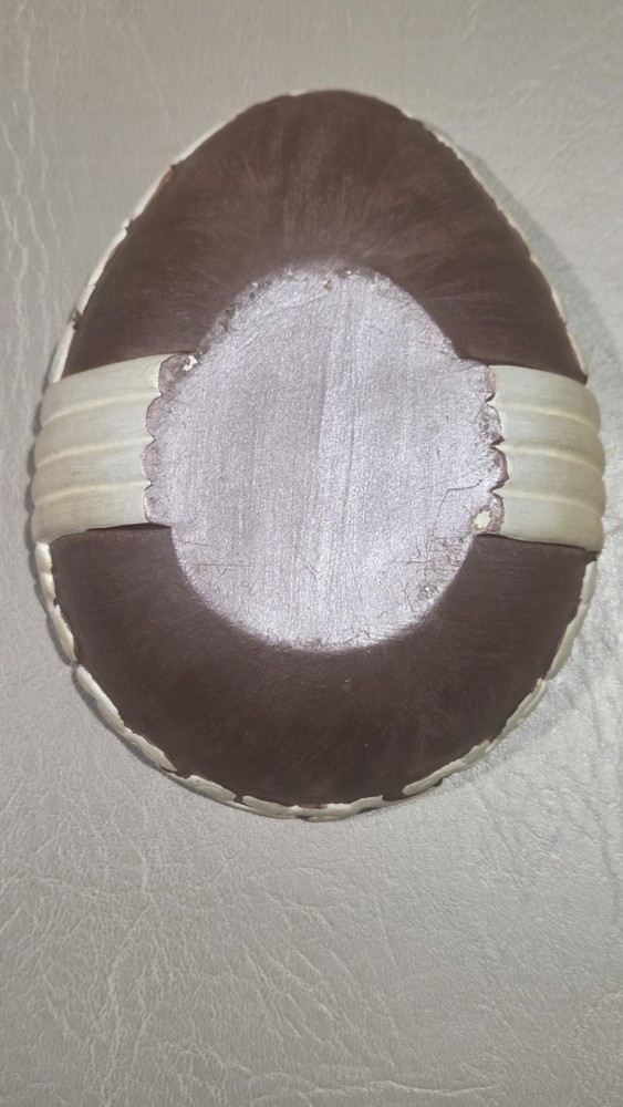 Vintage Ceramic Hand Painted Easter Egg Candy/Trinket Dish
