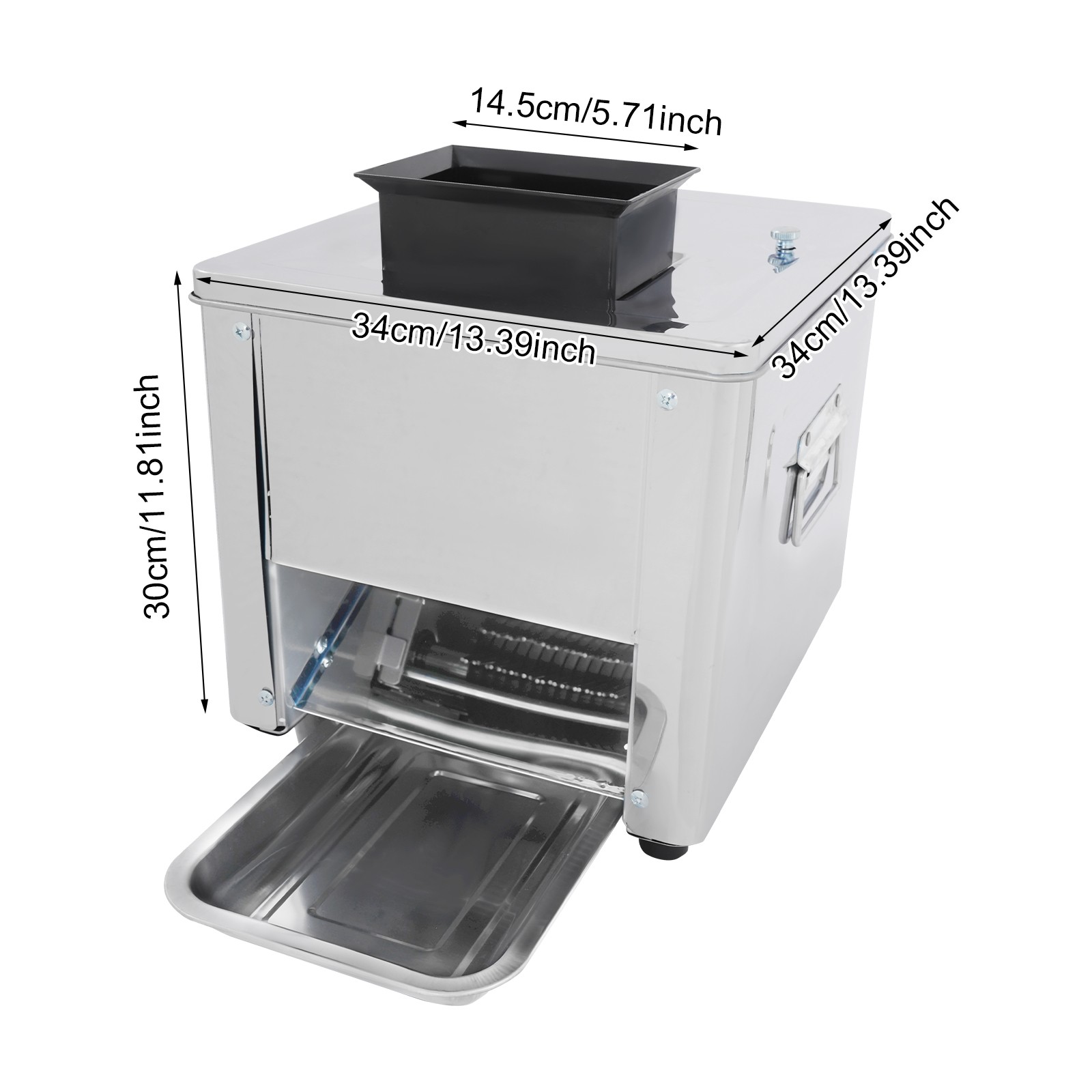 Electric Meat Cutter Cutting Machine (Meat Cutter Specification: 7mm / 0.276in)