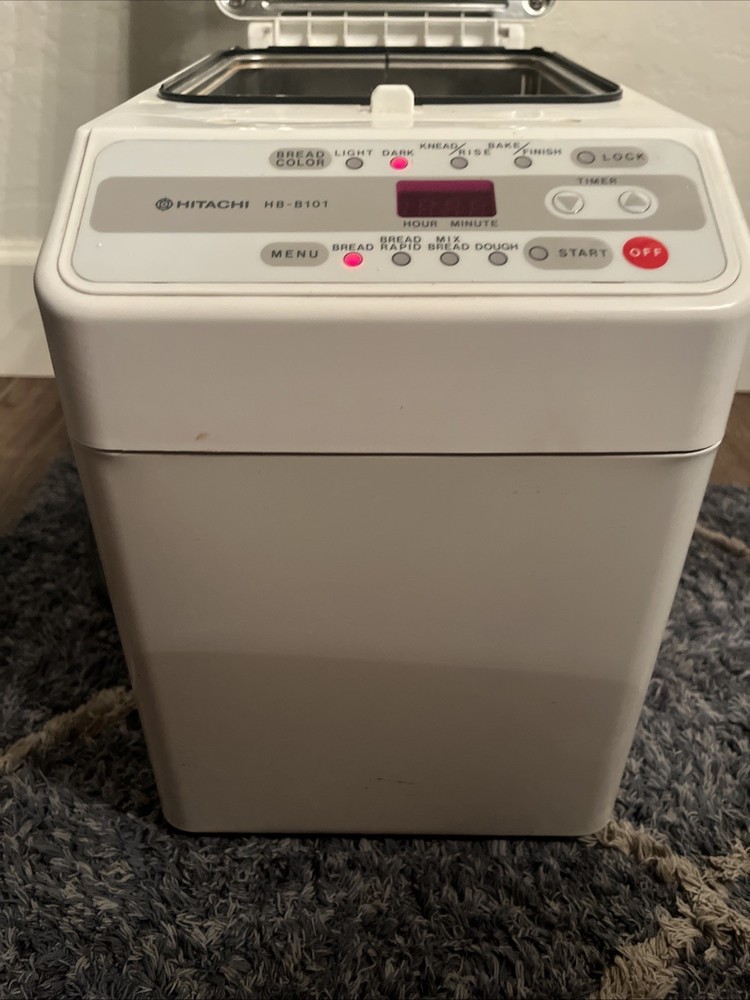 Hitachi Automatic Bread Maker Home Bakery Machine HB-B101...TESTED