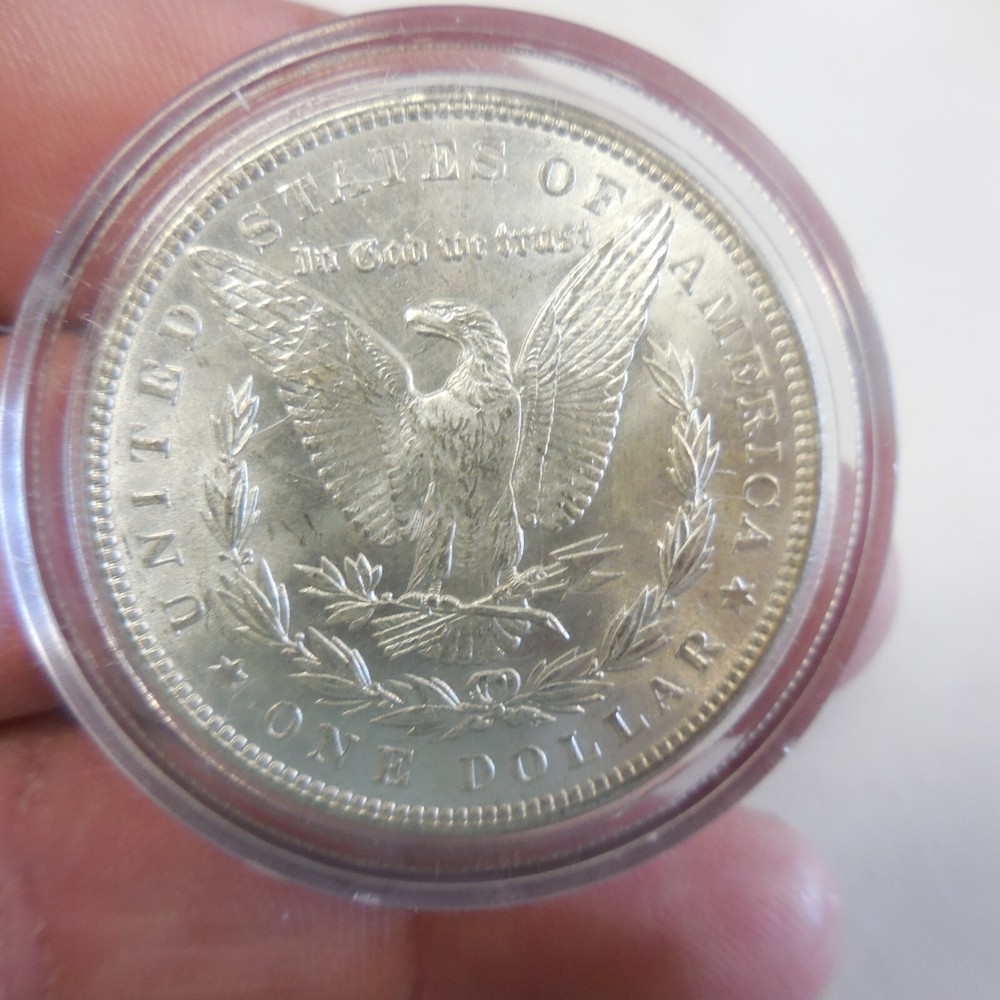 1887 Morgan Silver Dollar Coin UNC MS