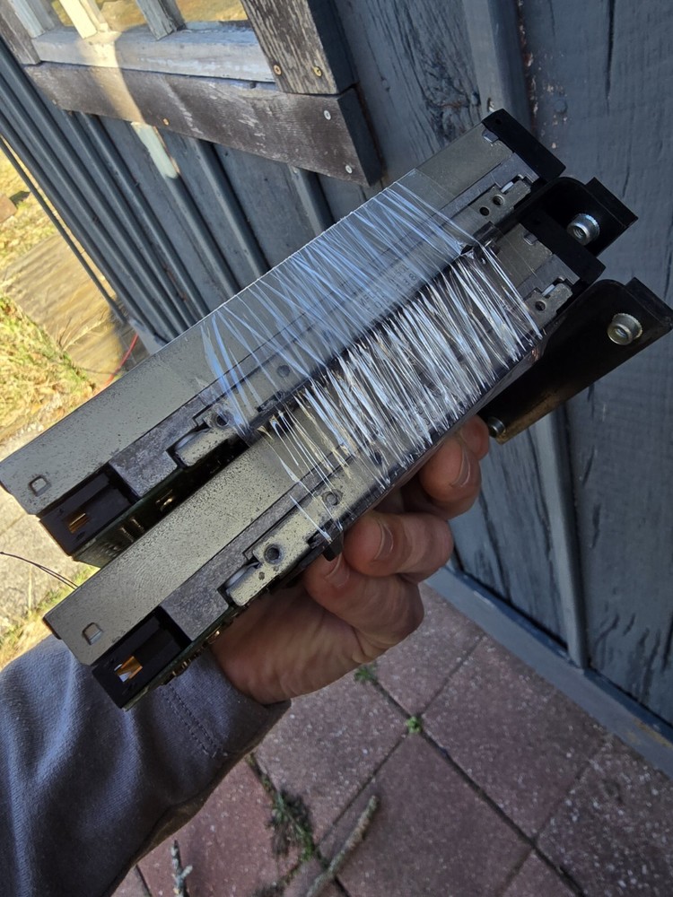 (2) Vintage Floppy Disc Drives 8097